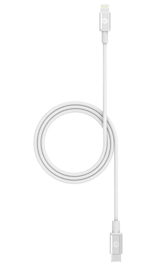 ZAGG mophie - Lightning cable - 24 pin USB-C male to Lightning male - 1 m - white - for Apple iPad/iPhone/iPod (Lightning)