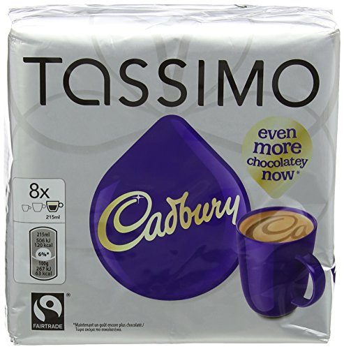 Tassimo Cadburys Hot Chocolate PK8