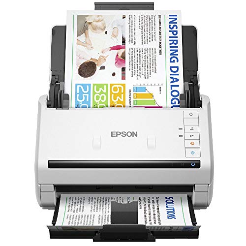 Epson WorkForce DS-570W - Document scanner - A4/Legal - 600 dpi x 600 dpi - up to 35 ppm (mono) / up to 35 ppm (colour) - ADF (50 sheets) - up to 4000 scans per day - USB 3.0, Wi-Fi