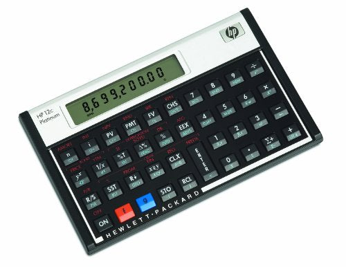 HP 12C PLATINUM Financial Calculator