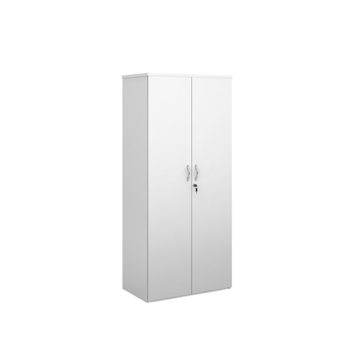 Best Value DAMS Infinite 1790 Bookcase and Doors-White, Wood, 47x80x179 cm