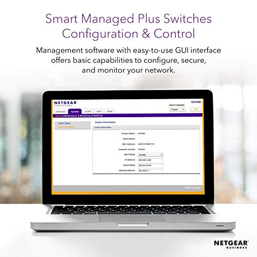 NETGEAR Plus XS708Ev2 - Switch - Managed - 8 x 10 Gigabit Ethernet + 1 x combo SFP+ - desktop, rack-mountable - AC 100/230 V