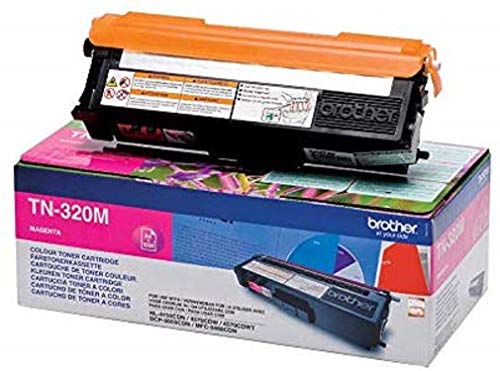 Brother TN320M - Magenta - original - toner cartridge - for Brother DCP-9055, DCP-9270, HL-4140, HL-4150, HL-4570, MFC-9460, MFC-9465, MFC-9970