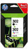 Best Value HP X4D37AE 302 Original Ink Cartridges, Black and Tri-color, Pack of 2