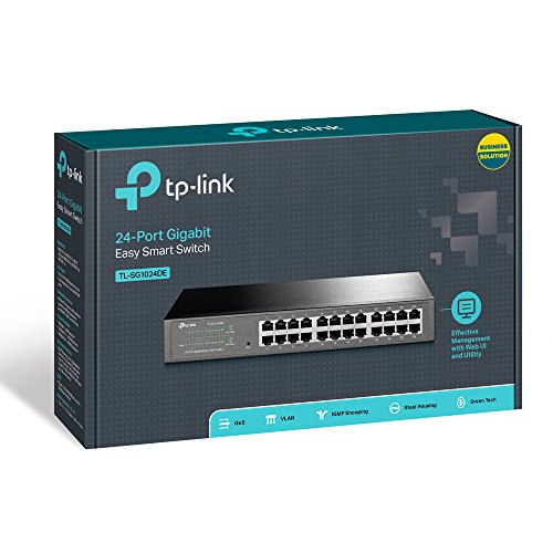 TP-Link 24 Port Gigabit Easy Smart Switch - TL-SG1024DE