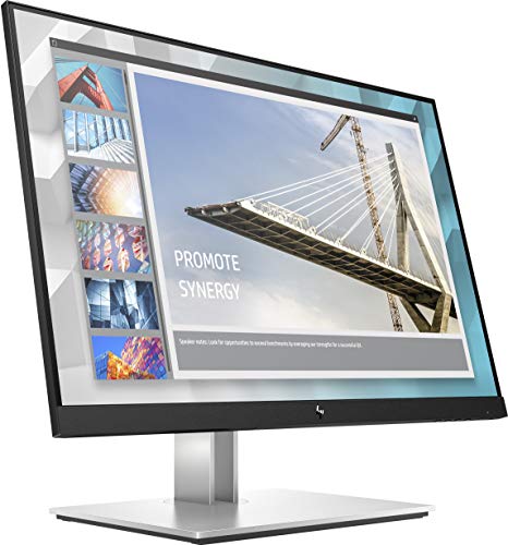 HP E24i G4 - E-Series - LED monitor - 24" - 1920 x 1200 WUXGA @ 60 Hz - IPS - 250 cd/m - 1000:1 - 5 ms - HDMI, VGA, DisplayPort - black