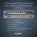 NETGEAR Smart GS110TPv3 - Switch - smart - 8 x 10/100/1000 (PoE) + 2 x SFP - desktop, wall-mountable - PoE+ (55 W) - DC power