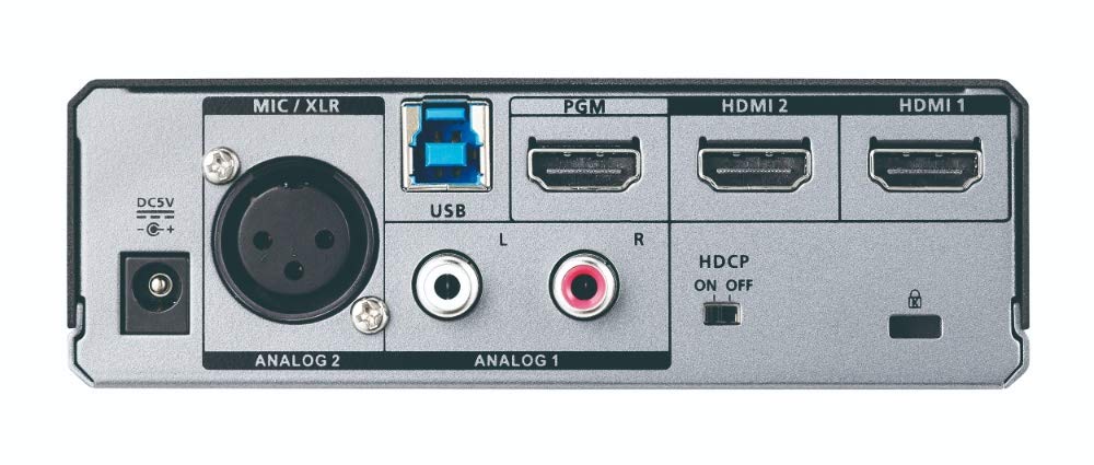 CAMLIVE Dual HDMI to USB-C UVC Vdo Cptre