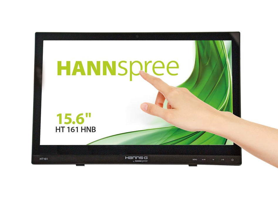 Best Value HANNspree HT161HNB 15.6-Inch Multi-Touch Screen HDMI Hard Glass Monitor - Black