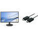 Best Value Philips 221S8LDAB/00 21.5 Inch LCD Monitor- Black and Microsoft Wireless Display V2 Adapter - Black