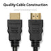 Kensington High Speed HDMI Cable with Ethernet, 6ft - High Speed HDMI with Ethernet cable - HDMI male to HDMI male - 1.83 m - black - 4K support