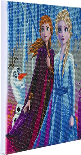 Crystal Art Elsa Anna Olaf 30 x 30cm Kit CAK-DNY700M