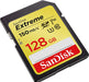 SanDisk Extreme - Flash memory card - 128 GB - Video Class V30 / UHS-I U3 / Class10 - SDXC UHS-I