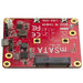 StarTech.com PIB2MS1 USB to mSATA Converter for Raspberry Pi and Development Boards - Red