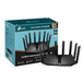 TP-Link Archer AX95 V1 - Wireless router - 3-port switch - GigE, 2.5 GigE - WAN ports: 2 - 802.11a/b/g/n/ac/ax - Tri-Band