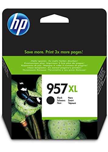 Best Value HP L0R40AE 957XL High Yield Original Ink Cartridge, Black, Pack of 1