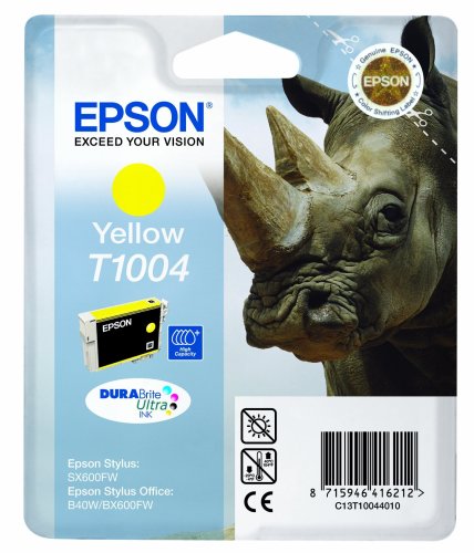 Epson T1004 - Print cartridge - 1 x yellow - 815 pages