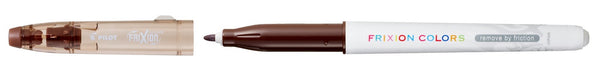 Best Value Pilot Frixion Colors Erasable Fibre Tip Colouring Pen - Brown, Pack of 12