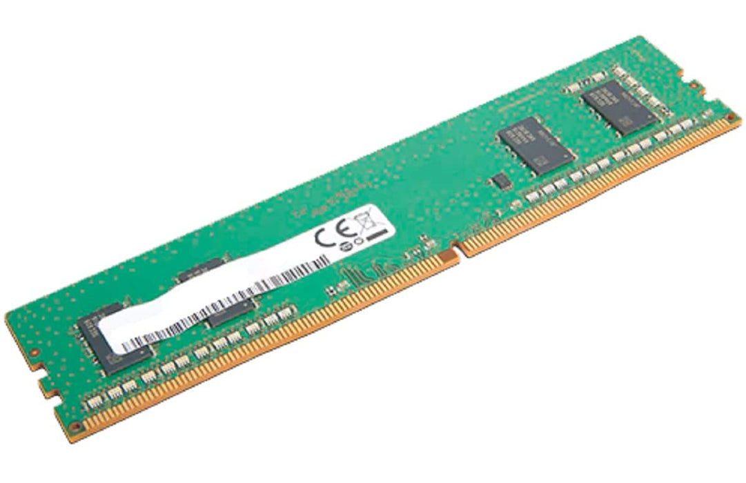 Lenovo - DDR4 - module - 8 GB - DIMM 288-pin - 3200 MHz / PC4-25600 - 1.2 V - unbuffered - non-ECC - for ThinkCentre M75s Gen 2, M75t Gen 2, ThinkCentre neo 50, ThinkStation P348, V55t Gen 2-13