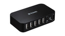 Best Value D-Link DUB-H7/B 7-Port USB 2.0 Hub - UK Version