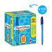 Best Value Paper Mate InkJoy 100 CAP Ball Pen with 1.0 mm Medium Tip - Blue, Pack of 80 + 20