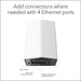 NETGEAR Orbi Pro WiFi 6 - AX6000 Tri-band WiFi System - Wireless router - 4-port switch - GigE, 2.5 GigE - 802.11a/b/g/n/ac/ax - Tri-Band - wall-mountable, ceiling-mountable