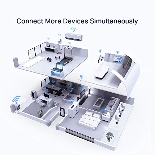 TP-Link Archer AX50 - Wireless router - 4-port switch - GigE - 802.11a/b/g/n/ac/ax - Dual Band