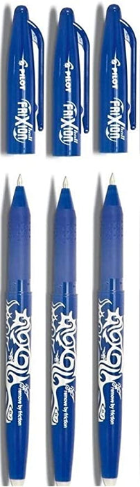 Pilot Frixion Gel Erasable Rollerball Blister Blue (Pack of 12) FRIX BLST