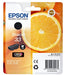 Best Value Epson 33 Claria Oranges Premium Ink Cartridge, Black, Genuine, Amazon Dash Replenishment Ready