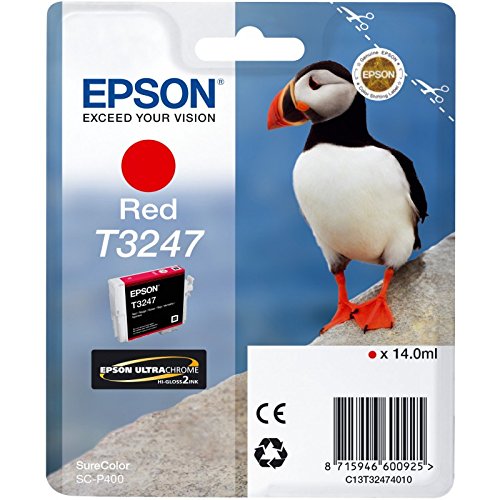 Best Value Epson C13T32474010 Ink Cartridge for Printer, Red, Genuine, Amazon Dash Replenishment Ready