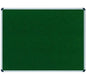 Best Value Felt Noticeboard Aluminium Frame 1800 x 1200 mm - Green