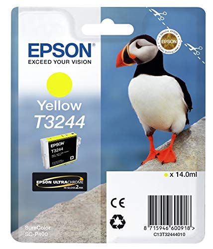 Epson T3244 - 14 ml - yellow - original - ink cartridge - for SureColor P400, SC-P400