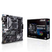 ASUS PRIME B550M-A - Motherboard - micro ATX - Socket AM4 - AMD B550 - USB 3.2 Gen 1, USB 3.2 Gen 2 - Gigabit LAN - onboard graphics (CPU required) - HD Audio (8-channel)