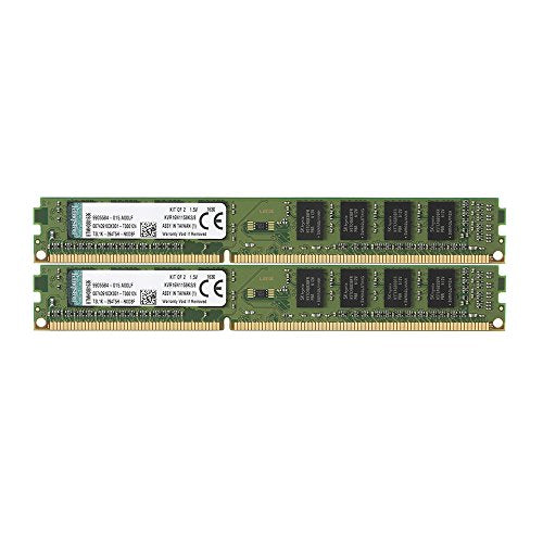 Kingston ValueRam8GB 1600MHz DDR3 Non-ECC CL11 DIMM  (Kit of 2) SR x8