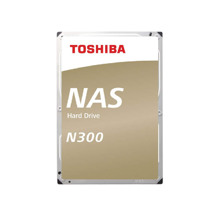 Toshiba N300 NAS - Hard drive - 14 TB - internal - 3.5" - SATA 6Gb/s - 7200 rpm - buffer: 256 MB