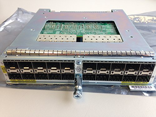 Cisco 20-port 1-Gigabit Ethernet Modular Port Adapter - Expansion module - GigE - 20 ports - for ASR 9006, 9010, 9904, 9910, 9912, 9922