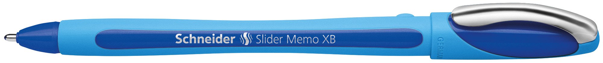 Best Value Schneider Slider Memo XB 150203 Ballpoint Pen Blue Pack of 10