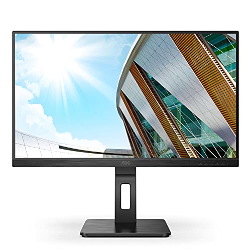 AOC Q27P2CA - LED monitor - 27" - 2560 x 1440 QHD @ 75 Hz - IPS - 300 cd/m² - 4 ms - 2xHDMI, DisplayPort, USB-C