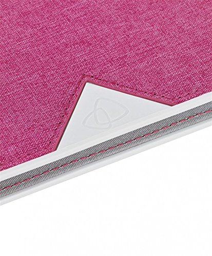 Tech air Universal Eazy Stand - Flip cover for tablet - textured polyester - pink - 8"