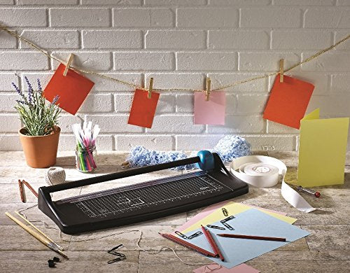 Best Value Avery A3 TR003 Photo and Paper Trimmer Paper Cutter, Black and Teal