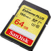 SanDisk Extreme PLUS - Flash memory card - 64 GB - Video Class V30 / UHS Class 3 / Class10 - SDXC UHS-I