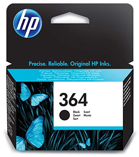 HP 364 - 6 ml - black - original - ink cartridge - for Deskjet 35XX, Photosmart 55XX, 55XX B111, 65XX, 65XX B211, 7510 C311, B110, Wireless B110