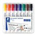 Best Value Staedtler 351 WP8 2 mm Lumocolor Bullet Tip Whiteboard Marker - Assorted Colours (Pack of 8)