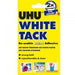 Best Value UHU 42196 White Tack Mastic Adhesive Non-staining Handy Pack Ref 2633 [Pack of 12]