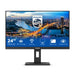 Philips B Line 246B1 - LED monitor - 24" (23.8" viewable) - 2560 x 1440 QHD @ 75 Hz - IPS - 250 cd/mï¿½ - 1000:1 - 4 ms - 2xHDMI, DisplayPort, USB-C - speakers - black texture