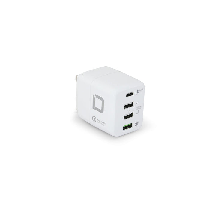 DICOTA Universal Travel Notebook Charger USB-C - Power adapter - 45 Watt - white