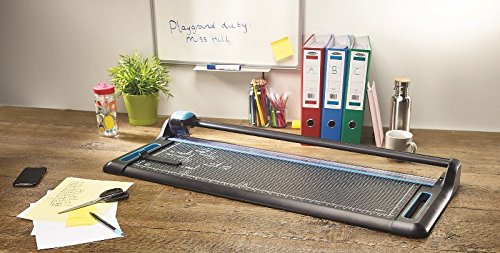 Best Value Avery A1 P880 Precision Trimmer Paper Cutter, Black and Teal