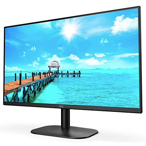 AOC 27B2AM - LED monitor - 27" - 1920 x 1080 Full HD (1080p) @ 75 Hz - VA - 250 cd/m - 4000:1 - 4 ms - HDMI, VGA - black