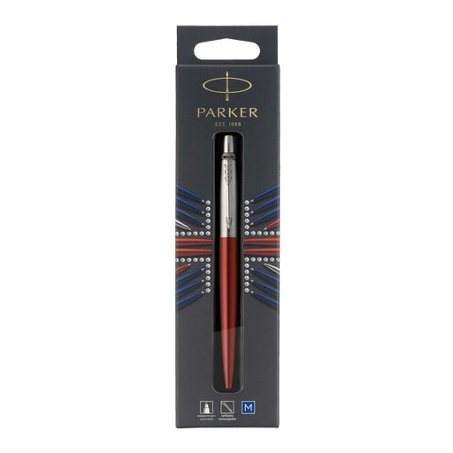 Best Value Parker Jotter Kensington Red CT Ballpoint Pen - Royal Blue Ink