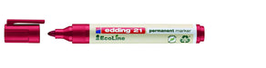 Best Value edding 21 Ecoline Permanent Marker - Red (Box of 10)